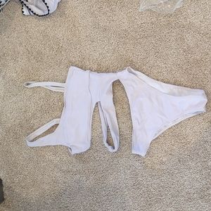 Violets high waist swim suit